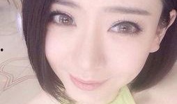 美瞳网红吃瓜图片